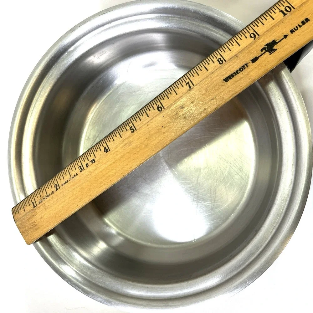 Americraft Small‎ Skillet With Lid Waterless Stainless Steel West Bend WI USA